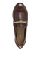 Vouse Low Block Loafers Adorned With Golden Chain