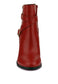 CAT TRACK Leather Heeled Ankle Boots