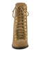 GOOSE FEATHER Antique High Heeled Ankle Boot