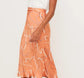 Barbados midi skirt - guavaberry