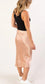 Trinidad midi skirt - guavaberry