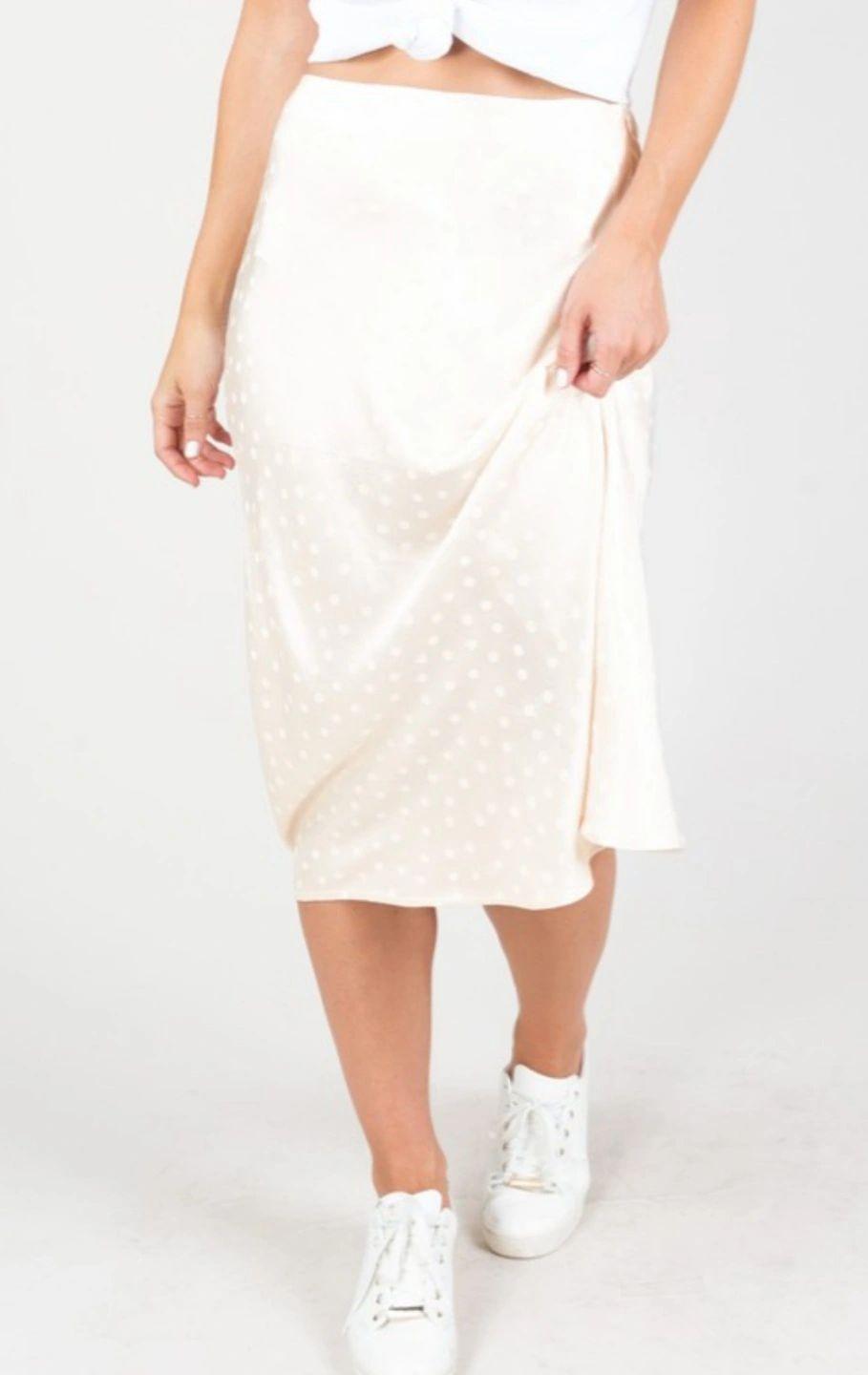 Trinidad midi skirt - guavaberry