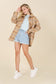 BEFORE I GO PLAID JACKET WITH POCKETS
