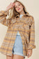 BEFORE I GO PLAID JACKET WITH POCKETS