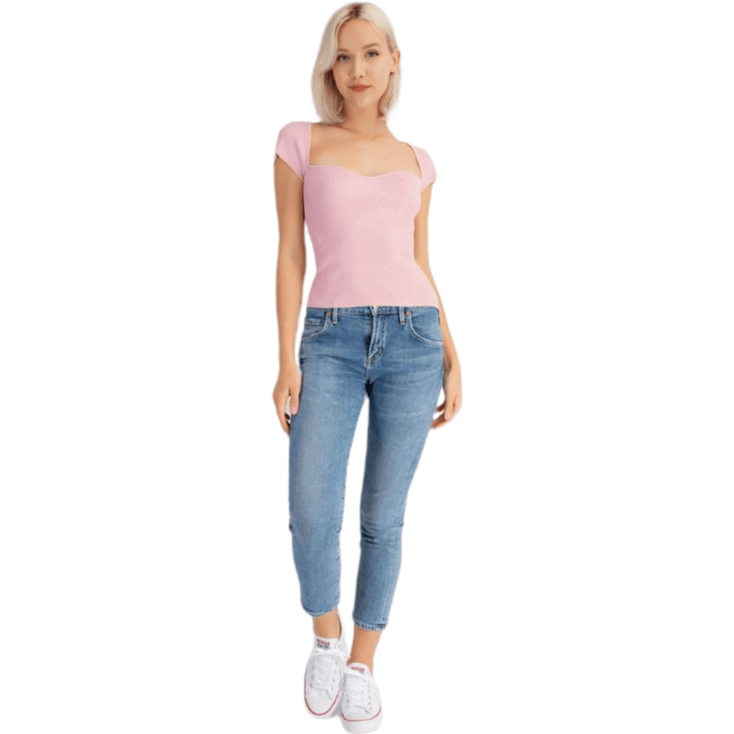 Sydney casual tee - guavaberry
