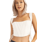 Florence crop top - guavaberry