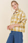 I'M COMING HOME PLAID JACKET WITH POCKETS